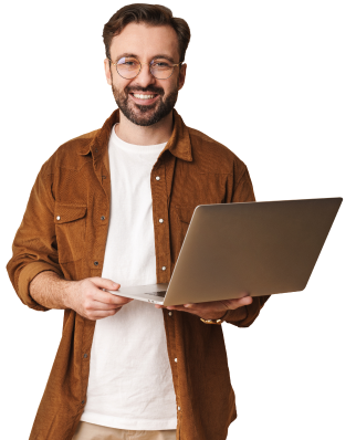 Smiling guy image